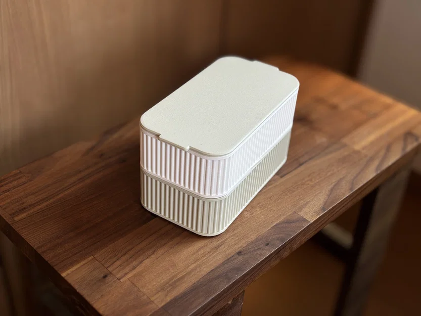 Khay Xếp Chồng 2 Ngăn (2-Compartment Stackable Tray) - Image 10