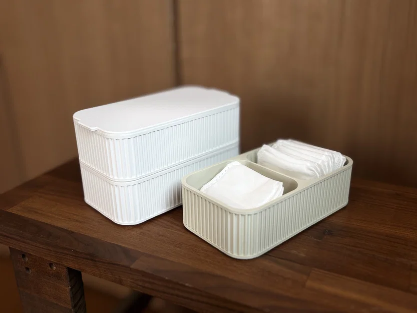 Khay Xếp Chồng 2 Ngăn (2-Compartment Stackable Tray) - Image 15