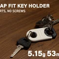Đầu nối móc khóa Snap Fit (Snap Fit Keychain Connector) - Thumbnail 2
