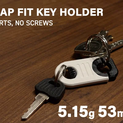 Đầu nối móc khóa Snap Fit (Snap Fit Keychain Connector)