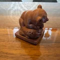 Mô hình chú gấu nhỏ đang ngủ xinh xắn - File in 3D - Thumbnail 4