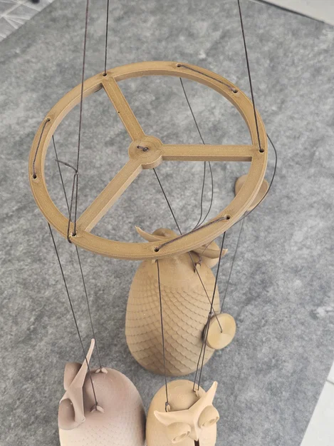 Chuông gió Cú kêu “Hooting Owl Wind Chime” - Image 3