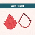Bộ STL Khuôn Cookie Plaque Tốt Nghiệp Art Deco Class of 2026 (Laurel & Torch) - Thumbnail 3