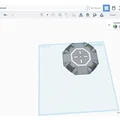 Bộ mô hình 3D bệ hạ cánh và trạm cảm biến không gian độc đáo - Thumbnail 1