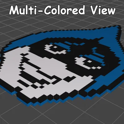 Mô hình Lancer Charm Deltarune in 3D cực đáng yêu cho fan