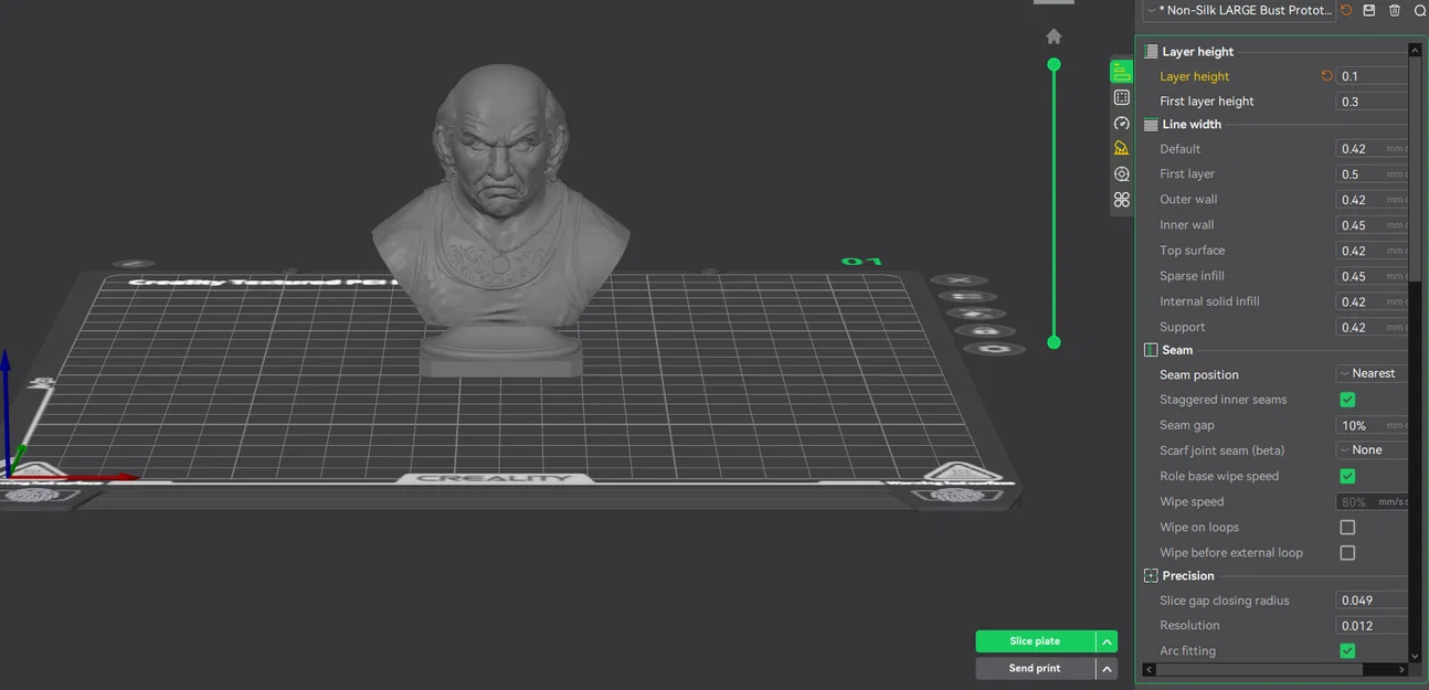 Tượng bán thân Carl Brutananadilewski từ ATHF - Mô hình 3D ấn tượng - Image 1