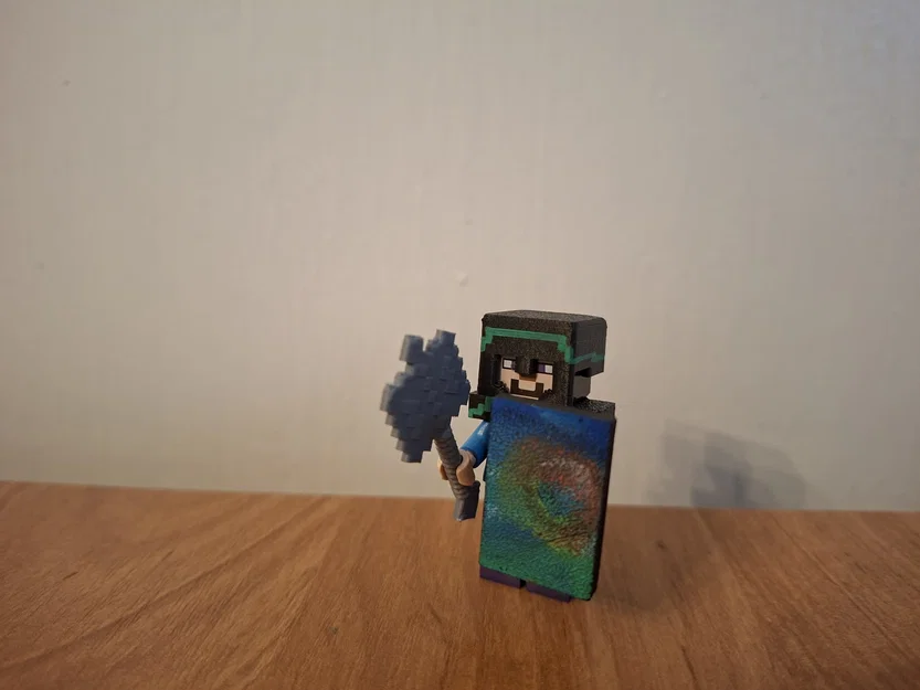 LEGO Minecraft Shield (Khiên) – Chi tiết để gắn cho nhân vật LEGO - Image 1