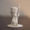 Frostveil – Nữ Pháp Sư Băng Chibi 70mm Fantasy - Thumbnail 5