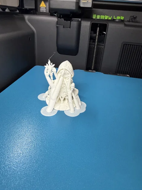 Frostveil – Nữ Pháp Sư Băng Chibi 70mm Fantasy - Image 6