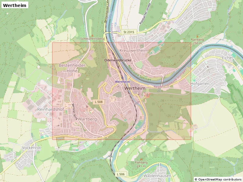 Wertheim, Đức - Mô hình thu nhỏ 3D địa hình - Image 9