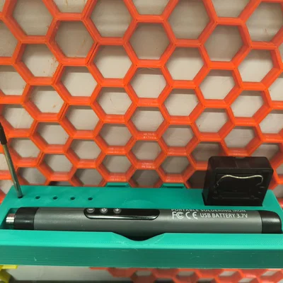 Khay Gá Đỡ Mỏ Hàn USB C200L Cho Honeycomb Storage Wall