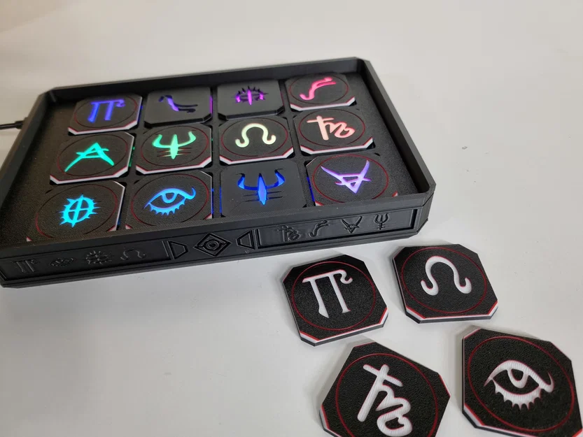 Arcane Illuminated Runes – Bộ rune phát sáng thay tile fantasy - Image 3