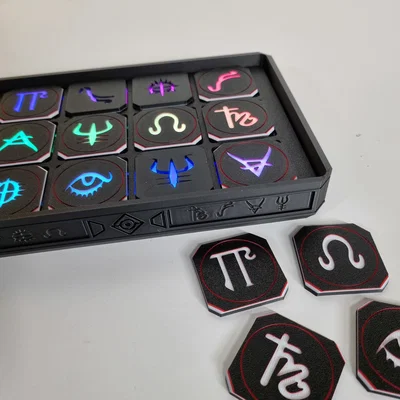 Arcane Illuminated Runes – Bộ rune phát sáng thay tile fantasy