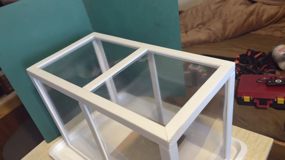 Nhà kính mini để bàn - Mô hình 3D cho người yêu cây cảnh - Image 2