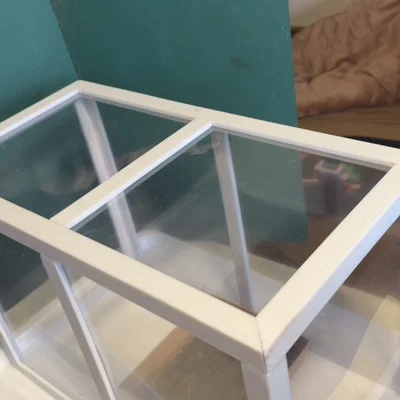 Nhà kính mini để bàn - Mô hình 3D cho người yêu cây cảnh