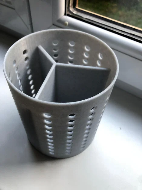 Ống cắm và ráo nước dao muỗng đũa 3D tiện dụng cho nhà bếp - Image 2