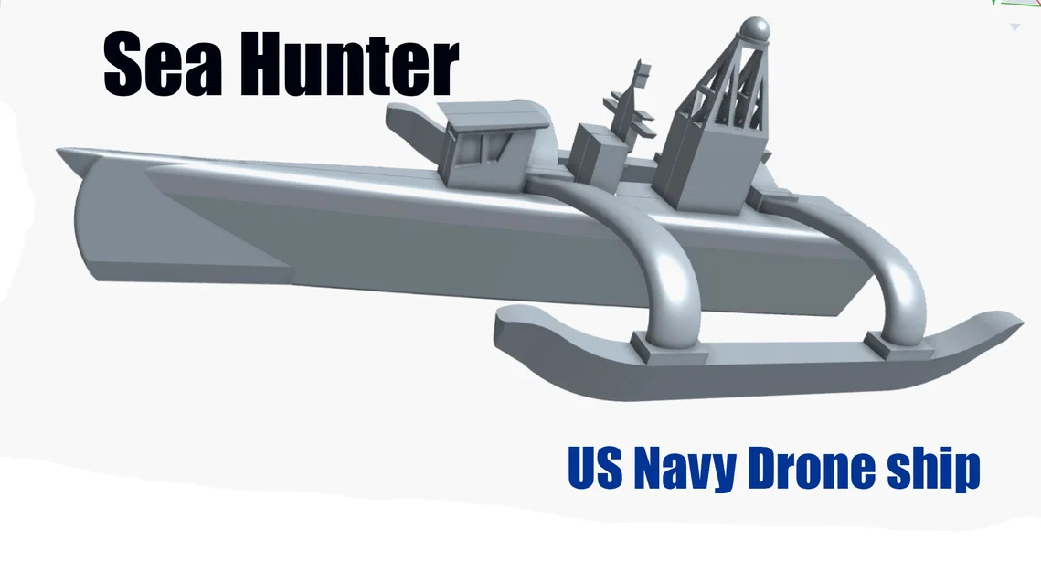 Drone US Navy Sea Hunter - Image 1