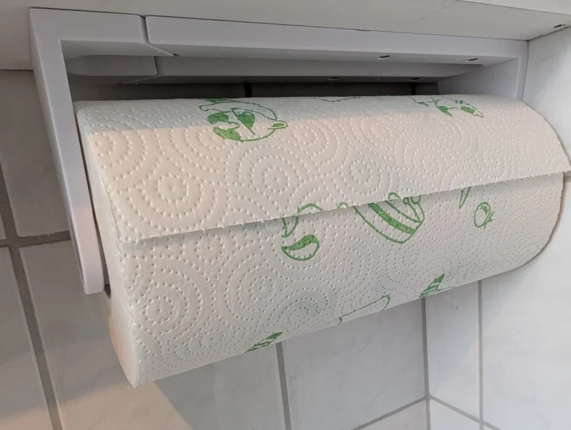 Giá treo khăn giấy thông minh 3D (PaperTowel Holder v2) - Image 3