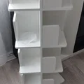 Tấm Trang Trí 3D Nghệ Thuật Cho Kệ Sách Xoay - Thumbnail 1