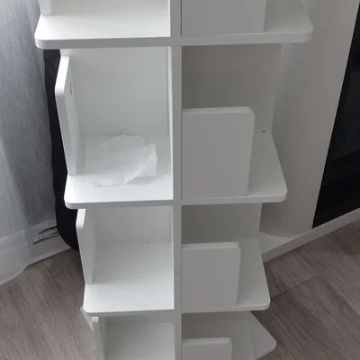 Tấm Trang Trí 3D Nghệ Thuật Cho Kệ Sách Xoay