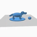 Mô hình chú chó 3D dễ thương thiết kế từ Tinkercad - Thumbnail 2
