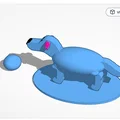Mô hình chú chó 3D dễ thương thiết kế từ Tinkercad - Thumbnail 4