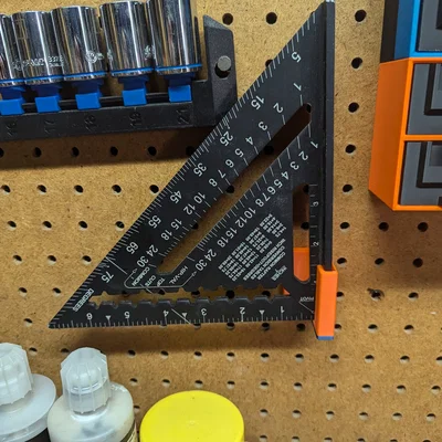 Giá treo Speed Square sát tường cho Pegboard (Flush Speed Square Holder Pegboard)