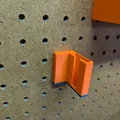 Giá treo Speed Square sát tường cho Pegboard (Flush Speed Square Holder Pegboard) - Thumbnail 2