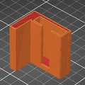 Giá treo Speed Square sát tường cho Pegboard (Flush Speed Square Holder Pegboard) - Thumbnail 4