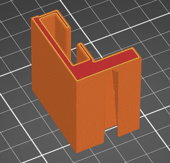 Giá treo Speed Square sát tường cho Pegboard (Flush Speed Square Holder Pegboard) - Image 5