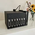 Bộ vỏ NAS in 3D cho Lenovo M90q tích hợp 7 khay Dell hotswap - Thumbnail 1