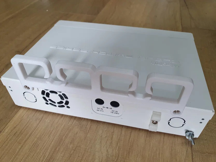 Thanh Kẹp Dây Cáp Gọn Gàng Cho Mikrotik CRS112 - Image 1