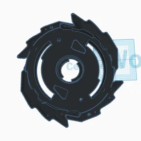 Mô hình Beyblade Burst Might Morro 3D - Phụ kiện chất lượng cho con quay