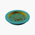 Lược Tóc Thoát Nước Vòi Sen — Cốc Thả Lọt Có Hộc Nam Châm - Thumbnail 1