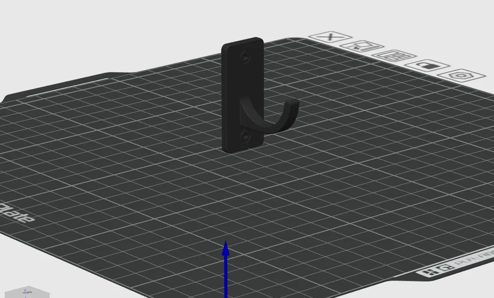 Móc Treo Tường Hạng Nặng (Heavy Duty Wall Hook) In 3D - Image 5