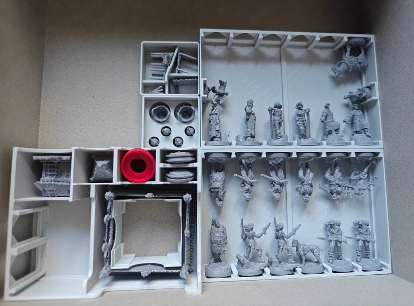 Khay 3D Organizer cho Robinson Crusoe: Collectors Edition (Gamefound) - Image 2