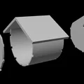 Mô hình Nhà Chim Nhỏ (Birdhouse) In 3D Độc Đáo Dễ Lắp Ráp - Thumbnail 2