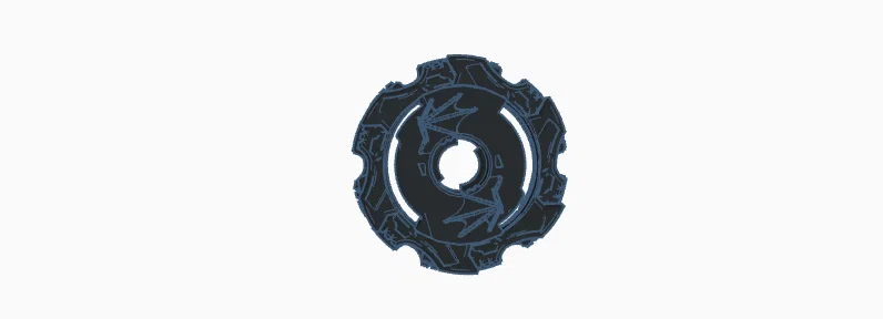 Mô hình Beyblade Burst Mighty Morro - Tự in 3D con quay huyền thoại - Image 1