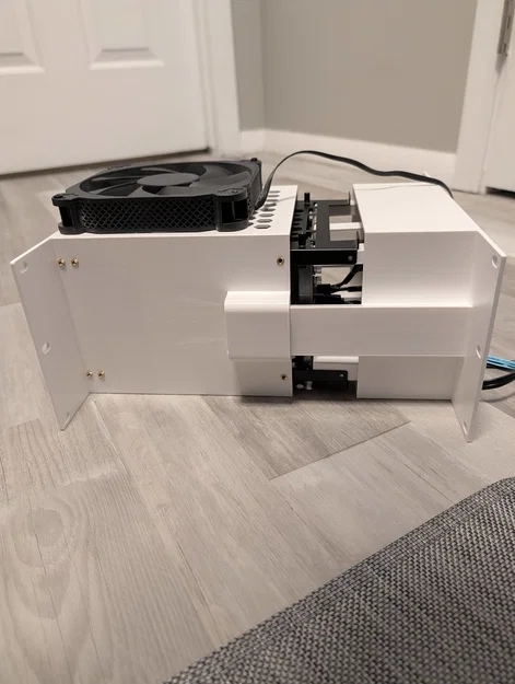 Enclosure HDD 3U cho Rack 10-inch (Jonsbo N1 Cage) - Image 3