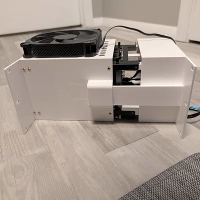 Enclosure HDD 3U cho Rack 10-inch (Jonsbo N1 Cage)