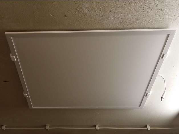 Kẹp gắn trần cho LED panel khung 10mm (MultiClip) - Image 1