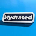 Huy Hiệu “Hydrated” (Hydrated Badge) - Thumbnail 1