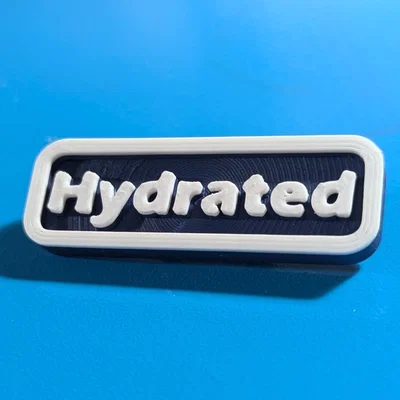 Huy Hiệu “Hydrated” (Hydrated Badge)
