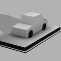 Đế trưng bày xe mô hình Hot Wheels - File in 3D dễ in - Thumbnail 4