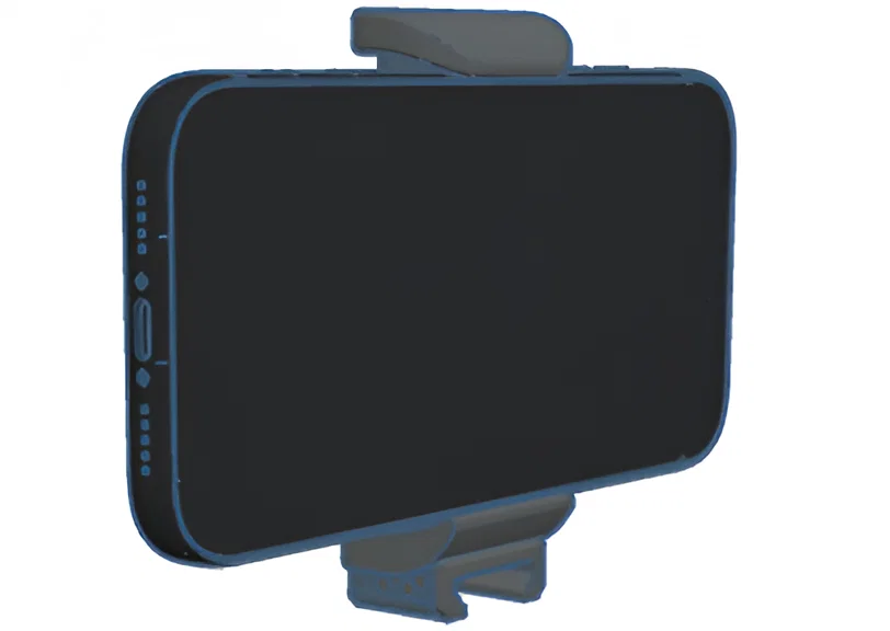 Giá đỡ điện thoại gắn súng Nerf in 3D - Image 3