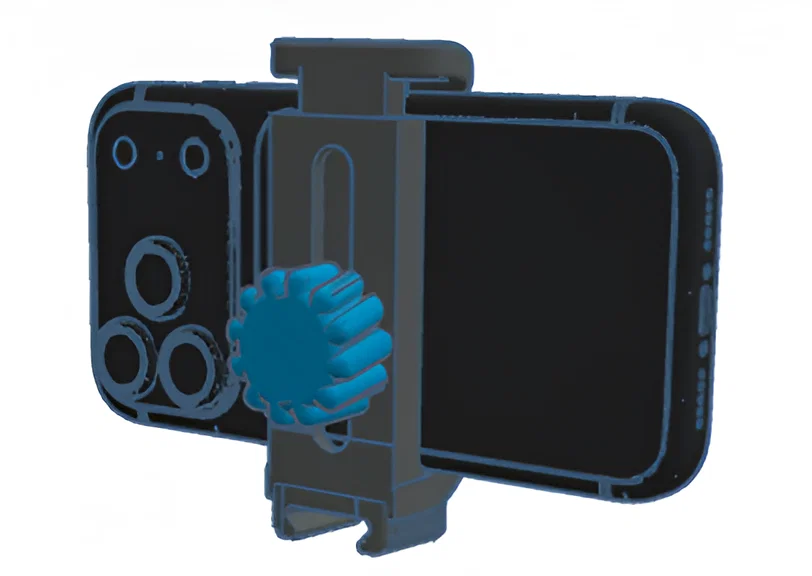 Giá đỡ điện thoại gắn súng Nerf in 3D - Image 4