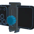Giá đỡ điện thoại gắn súng Nerf in 3D - Thumbnail 4