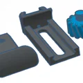Giá đỡ điện thoại gắn súng Nerf in 3D - Thumbnail 5