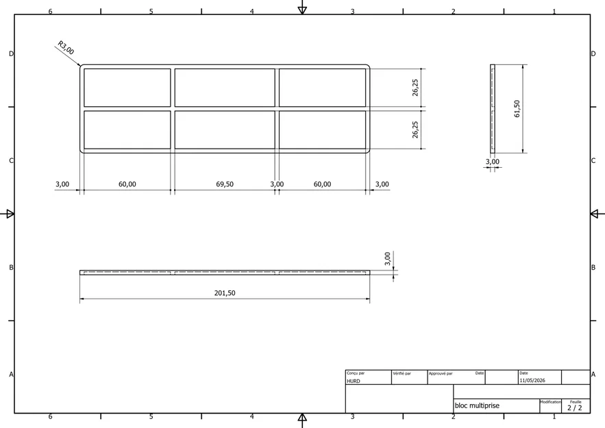 Bloc multiprise (ổ cắm từ UPS Eaton 3S 700) - Image 4