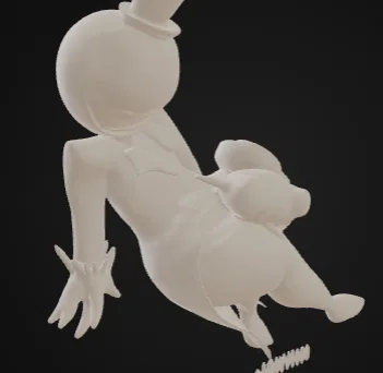 Mô hình 3D nhân vật Bubble Fanart trang trí độc đáo - Image 1